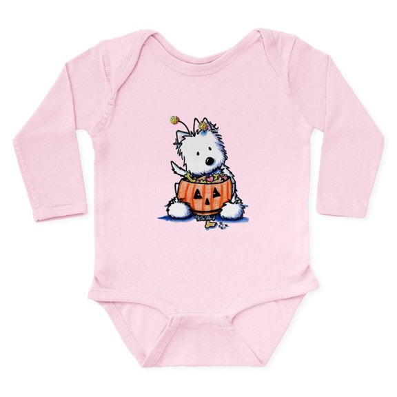 CafePress - Hallowestie Long Sleeve Infant Bodysuit - Long Sleeve Cotton Baby Bodysuit