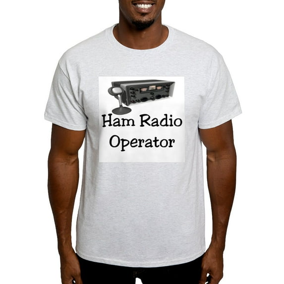 CafePress - Ham Radio Operator Light T Shirt - Men's Classic Graphic T-Shirt