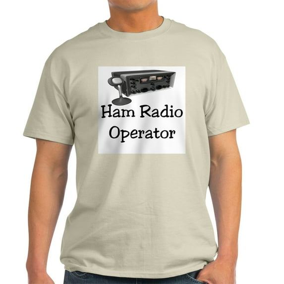 CafePress - Ham Radio Operator Light T Shirt - Men's Classic Graphic T-Shirt