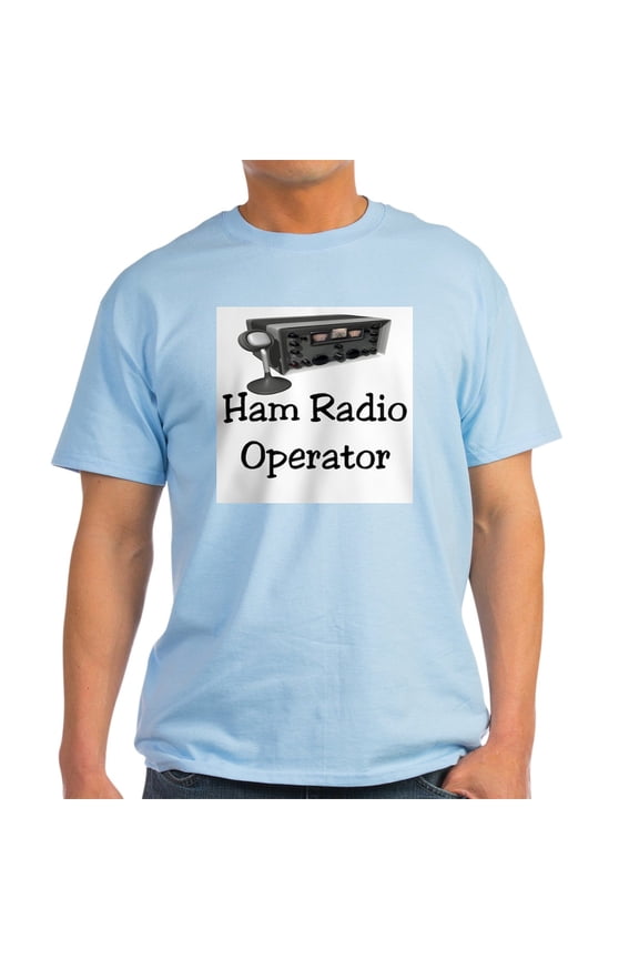 - Ham Radio Operator Light T Shirt - Men's Classic Graphic T-Shirt
