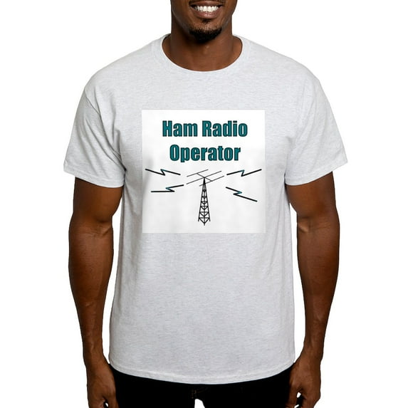 CafePress - Ham Radio Operator Light T Shirt - Men's Classic Graphic T-Shirt