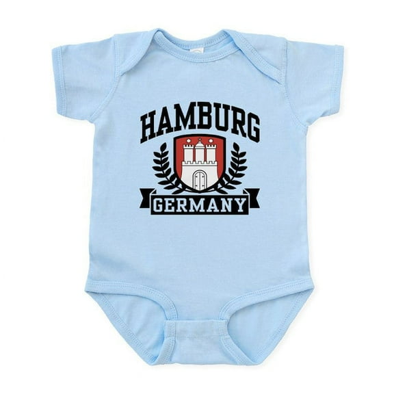 CafePress - Hamburg Germany Infant Bodysuit - Baby Light Bodysuit, Size Newborn - 24 Months