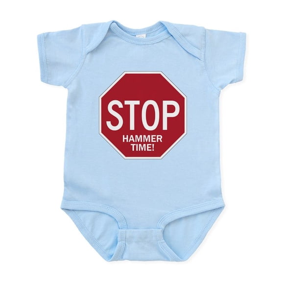 CafePress - Hammer Time Infant Bodysuit - Baby Light Bodysuit, Size Newborn - 24 Months