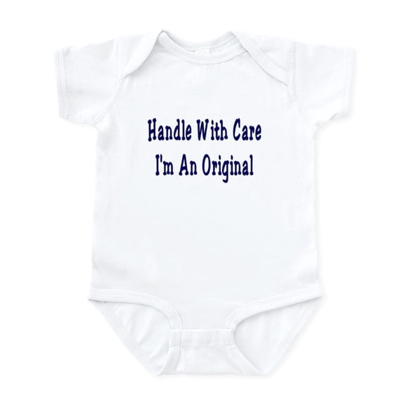 CafePress - Handle With Care Infant Bodysuit - Baby Light Bodysuit, Size Newborn - 24 Months