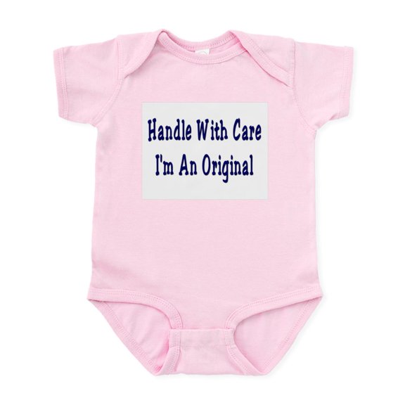 CafePress - Handle With Care Infant Bodysuit - Baby Light Bodysuit, Size Newborn - 24 Months