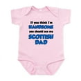 thumbnail image 1 of CafePress - Handsome Scottish Dad Infant Bodysuit - Baby Light Bodysuit, Size Newborn - 24 Months, 1 of 4