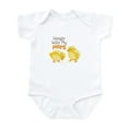 thumbnail image 1 of CafePress - Hangin With My PEEPS Body Suit - Baby Light Bodysuit, Size Newborn - 24 Months, 1 of 4