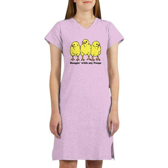 CafePress - Hangin With My Peeps - Women's Nightshirt