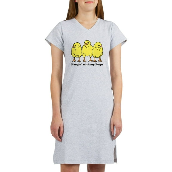 CafePress - Hangin With My Peeps - Women's Nightshirt