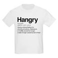 thumbnail image 1 of CafePress - Hangry Definition Kids Light T Shirt - Light T-Shirt Kids XS-XL, 1 of 4