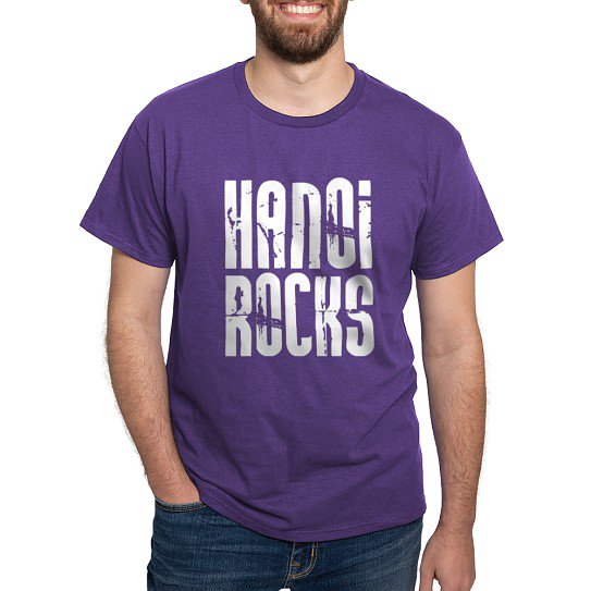CafePress - Hanoi Rocks Dark T Shirt - Men's Classic Cotton T-Shirts