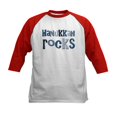 thumbnail image 1 of CafePress - Hanukkah Rocks Kids Baseball Jersey - Kids Cotton Baseball Jersey, 3/4 Sleeve Shirt, 1 of 4