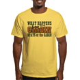 thumbnail image 1 of CafePress - Happens At The Cabin Light T Shirt - Men's Classic Graphic T-Shirt, 1 of 4