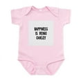 thumbnail image 1 of CafePress - Happiness Is Being Oakley Infant Bodysuit - Baby Light Bodysuit, Size Newborn - 24 Months, 1 of 4