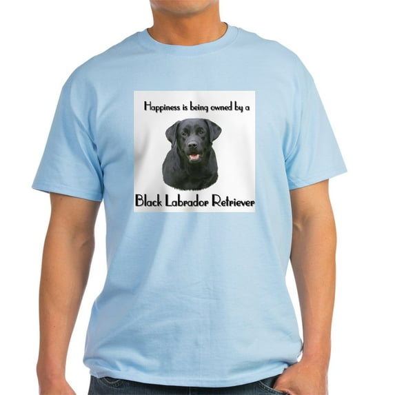 CafePress - Happiness Labrador Ash Grey T Shirt - Men's Classic Graphic T-Shirt