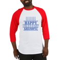 thumbnail image 1 of CafePress - Happy Birthday Grandpa Baseball Jersey - Cotton Baseball Jersey, 3/4 Raglan Sleeve Shirt, 1 of 4
