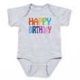 thumbnail image 1 of CafePress - Happy Birthday Happy - Cute Infant Bodysuit Baby Romper - Size Newborn - 24 Months, 1 of 3