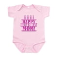 thumbnail image 1 of CafePress - Happy Birthday Mom Infant Bodysuit - Baby Light Bodysuit, Size Newborn - 24 Months, 1 of 4