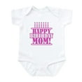 thumbnail image 1 of CafePress - Happy Birthday Mom Infant Bodysuit - Baby Light Bodysuit, Size Newborn - 24 Months, 1 of 4