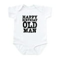 thumbnail image 1 of CafePress - Happy Birthday Old Man Infant Bodysuit - Baby Light Bodysuit, Size Newborn - 24 Months, 1 of 4