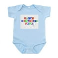 thumbnail image 1 of CafePress - Happy Birthday Papa Infant Bodysuit - Baby Light Bodysuit, Size Newborn - 24 Months, 1 of 4