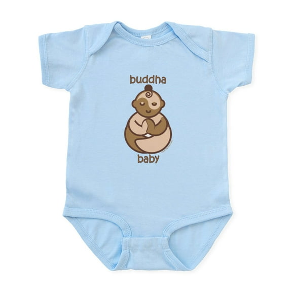 CafePress - Happy Buddha Baby : Flesh Tones Infant Bodysuit - Baby Light Bodysuit, Size Newborn - 24 Months