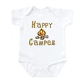 thumbnail image 1 of CafePress - Happy Camper Infant Bodysuit - Baby Light Bodysuit, Size Newborn - 24 Months, 1 of 4