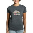 thumbnail image 1 of CafePress - Happy Camper T Shirt - Women's Traditional Fit Dark T-Shirt, 1 of 4