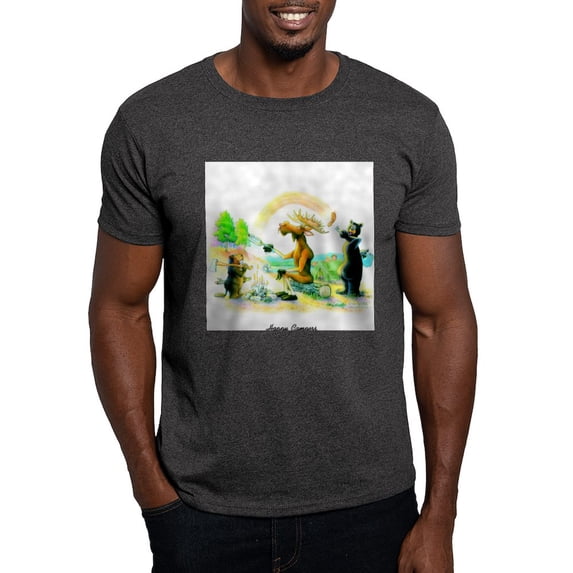 CafePress - Happy Campers T Shirt - Men's Classic Graphic Cotton T-Shirt