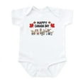 thumbnail image 1 of CafePress - Happy Canada Day Infant Bodysuit - Baby Light Bodysuit, Size Newborn - 24 Months, 1 of 4