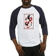 thumbnail image 1 of CafePress - Happy Christmas Krampus Baseball Jersey - Cotton Baseball Jersey, 3/4 Raglan Sleeve Shirt, 1 of 4
