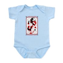 CafePress - Happy Christmas Krampus Body Suit - Baby Light Bodysuit, Size Newborn - 24 Months