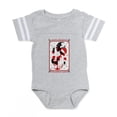 thumbnail image 1 of CafePress - Happy Christmas Krampus - Cute Infant Baby Football Bodysuit, 1 of 3