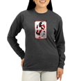 thumbnail image 1 of CafePress - Happy Christmas Krampus Long Sleeve T Shirt - Women's Long Sleeve Graphic Tee Casual Fit, 1 of 4
