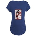 thumbnail image 1 of CafePress - Happy Christmas Krampus Maternity T Shirt - Maternity Dark T-Shirt, 1 of 3