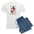 thumbnail image 1 of CafePress - Happy Christmas Krampus Pajamas - Men's Light Loose Fit Cotton Pajama Set, 1 of 7