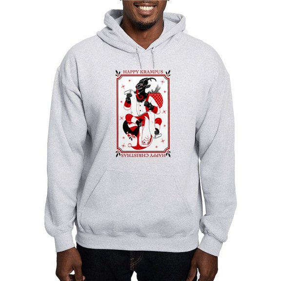 CafePress - Happy Christmas Krampus Sweatshirt - Pullover Hoodie, Hooded Sweatshirt
