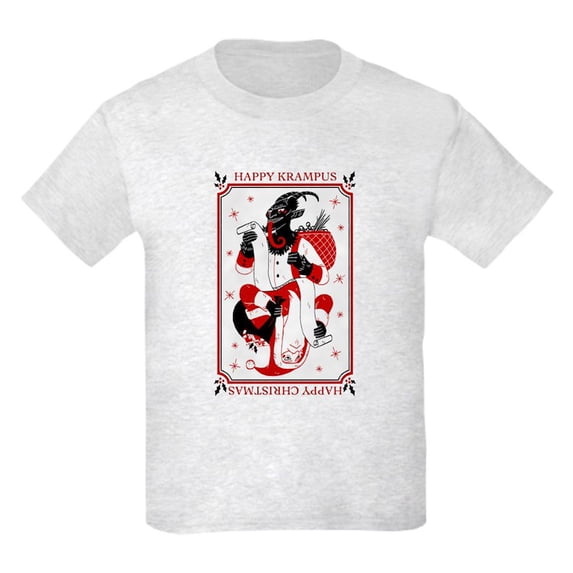 CafePress - Happy Christmas Krampus T Shirt - Light T-Shirt Kids XS-XL