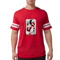 thumbnail image 1 of CafePress - Happy Christmas Krampus T Shirt - Mens Football Shirt, 1 of 4