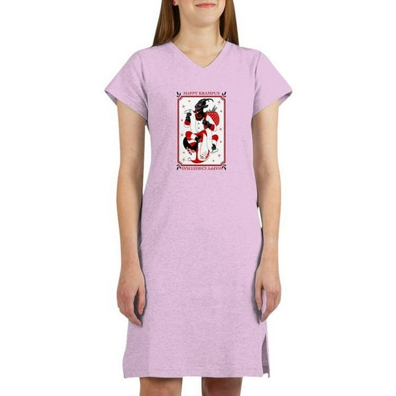 CafePress - Happy Christmas Krampus T Shirt - Women's Nightshirt