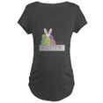 thumbnail image 1 of CafePress - Happy EASTER Maternity T Shirt - Maternity Dark T-Shirt, 1 of 3