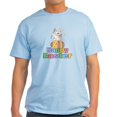 thumbnail image 1 of CafePress - Happy Easter Artist Bunny Light T Shirt - Men's Classic Graphic T-Shirt, 1 of 4