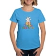 thumbnail image 1 of CafePress - Happy Easter Artist Bunny Women's Dark T Shirt - Women's Traditional Fit Dark T-Shirt, 1 of 4