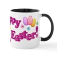 thumbnail image 1 of CafePress - Happy Easter Bunny Mug - 11 oz Ceramic Mug - Novelty Coffee Tea Cup, 1 of 6