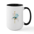 thumbnail image 1 of CafePress - Happy Easter Carousel Mugs - 15 oz Ceramic Large White Novelty Mug, 1 of 4