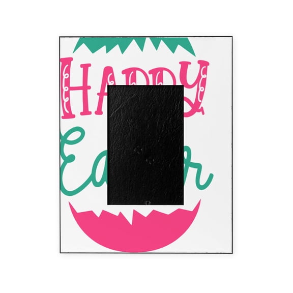 CafePress - Happy Easter - Decorative 8x10 Picture Frame
