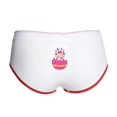 thumbnail image 1 of CafePress - Happy Easter Egg Cute Cow Anima - Women's Novelty Briefs, Size S-XL, 1 of 4