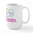 thumbnail image 1 of CafePress - Happy Easter Large Mug - 15 oz Ceramic Large White Novelty Mug, 1 of 6