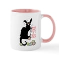 thumbnail image 1 of CafePress - Happy Easter Le Chat Noir Mugs - 11 oz Ceramic Mug - Novelty Coffee Tea Cup, 1 of 4