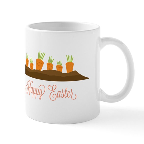CafePress - Happy Easter Mugs - 11 oz Ceramic Mug - Novelty Coffee Tea Cup